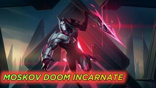 UPCOMING NEW MOSKOV ABYSS SKIN , DOOM INCARNATE|| MOSKOV NEW SKIN 2022 MOBILE LEGENDS  || MLBB
