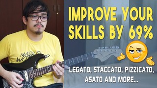 12 Guitar Playing Techniques (Articulation) That You Should Know - Explained in Taglish