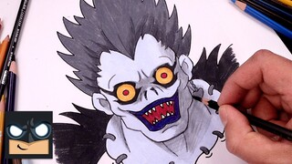 How To Draw Ryuk | Death Note Draw & Color Tutorial