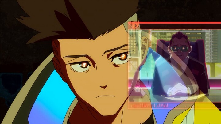 Lucy really didn't expect David to have such a strong driving skill, Cyberpunk 03