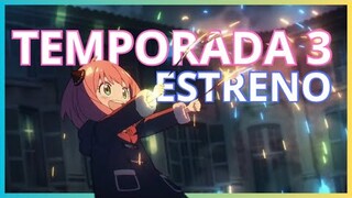 CUANDO se Estrena la TEMPORADA 3 de Spy X Family? 🔍