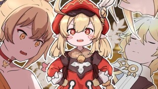 [ Genshin Impact ] What are Sister Xiaogong and Brother Honorary Knight doing?