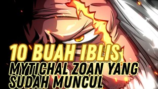 one piece, 10 buah iblis Mythical Zoan, yang sudah Muncul