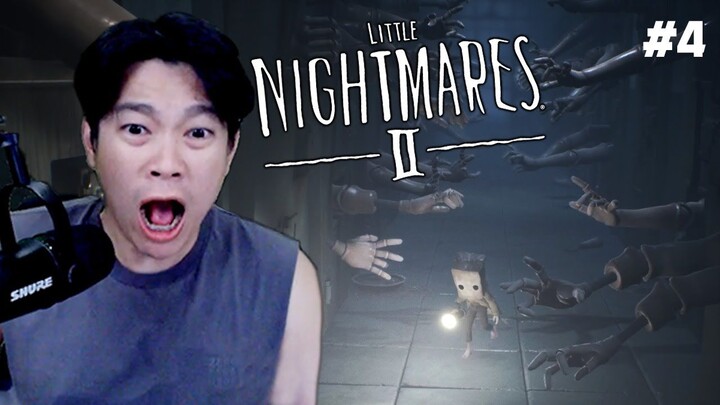 Perjalanan Semakin Menegangkan, Kali Ini Lawan Tangan Kutukan!! - Little Nightmares 2 #4