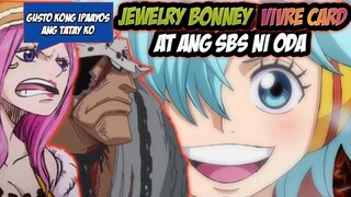 ANG DAHILAN KUNG BAKIT GUSTO MAKITA NI JEWELRY BONNEY SI DR VEGAPUNK !! VIVRE CARD + ODA SBS