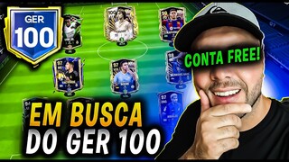 EM busca do GER 100 na CONTA free!! + pack open fc mobile 24