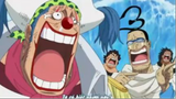 Khi Luffy được Sengoku tiết lộ cho thế giới biết Luffy là con của Dragon