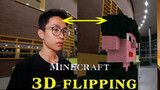 Replicate 3D Flip Effect Of Mr. He In Minecraft