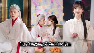 {Chen Tianxiang & Cai Miao Yan}"Aku membantu menyembuhkan pacar elektronikku & Dia mengira Aku peri"