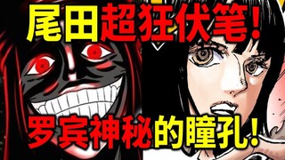 【海贼王】尾田超狂伏笔！罗宾跟伊姆有特殊关连！不死之身害怕剧毒！布鲁克认识军子！