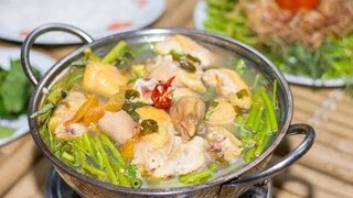 BÍ QUYẾT CÁCH LÀM LẨU GÀ LÁ GIANG NGON TẠI NHÀ - MÓN NGON MỖI NGÀY  - MONNGONTV