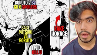 Base Boruto vs Sage Mitsuki 🔥| Shikamaru knows the TRUTH | Boruto: 2 BV Ch - 6 *SPOILERS*