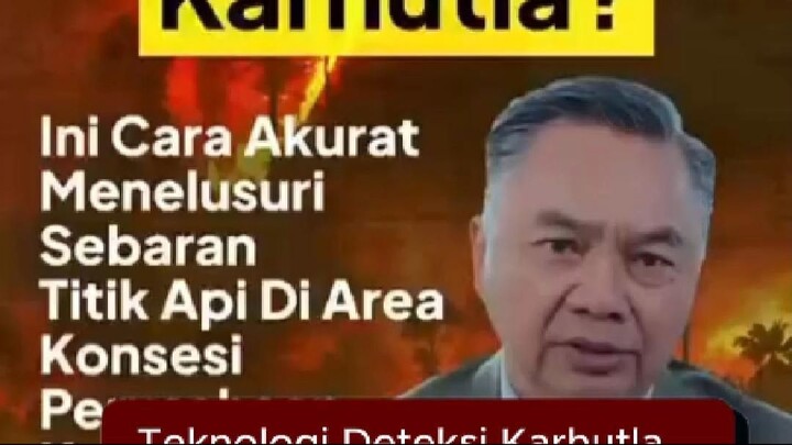 Dino Patti Djalal Ungkap Teknologi Deteksi Karhutla: Bisa Lacak Titik Api hingga Konsesi Perusahaan