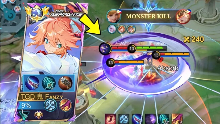 FULL DAMAGE FANNY 1V9! BEST EMBLEM AND BUILDS GUIDE + SOLO RANK GAMEPLAY - MLBB