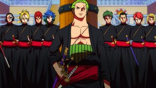 Zoro Reveals His New Fleet and Crew to the Straw Hat Pirates - One Piece