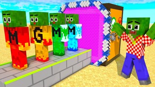 Monster School : Zombie x Squid Game WHO'S REAL ZOMBIE? - Minecraft Animation