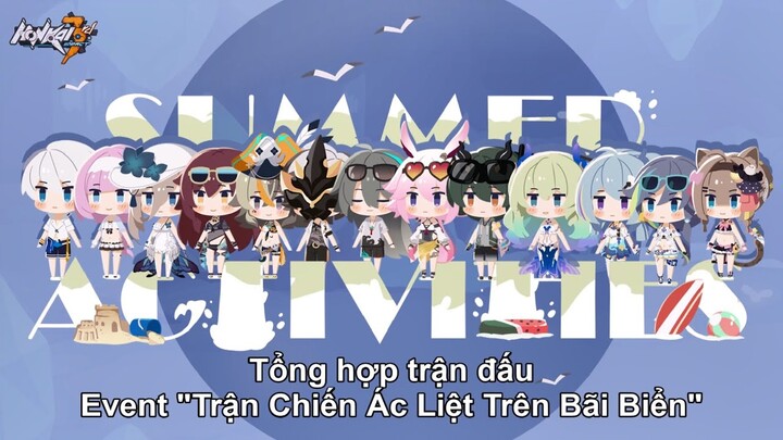 HI3 Event: Trận Chiến Ác Liệt Trên Bãi Biển - Tổng Hợp Trận Đấu