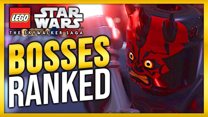 LEGO Star Wars The Skywalker Saga STORY BOSS BATTLES RANKED