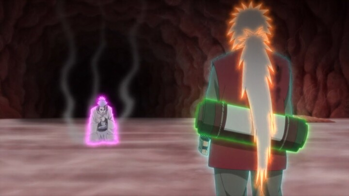 Jiraiya Encontró Un Punto Débil En El Jutsu De Urashiki - Ver El Futuro / Naruto, Boruto vs Urashiki