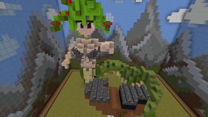 [Minecraft Builder] Nếu Medusa trông như thế này, bạn có còn chọn nhìn chằm chằm vào mắt cô ấy không