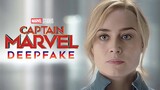 Emily Blunt as Captain Marvel [Deepfake]