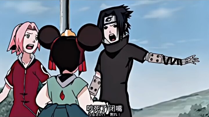 On the other side, Sasuke suddenly lost consciousness for three seconds.