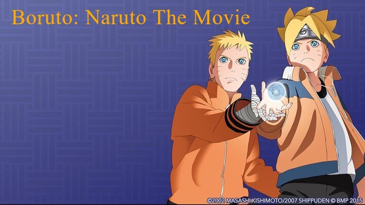 Boruto: Naruto The Movie (2017) - SUB INDO