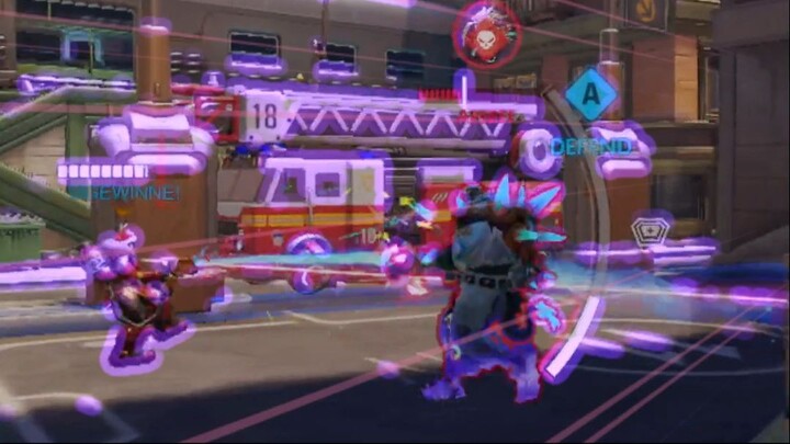 这波真的太“BIG”了！D.Va中城团战直接起飞😳🔥