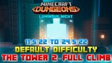 Minecraft Dungeons Luminous Night, The Tower 2 [Default] Full Climb, Guide & Strategy