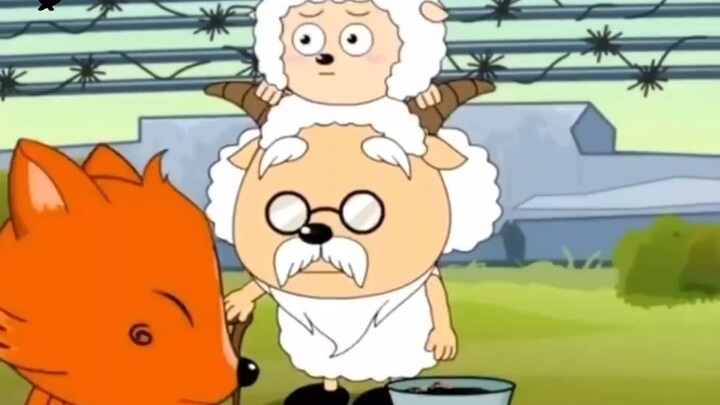 【Pleasant Goat and Big Big Wolf】This Lazy Sheep is so cute~