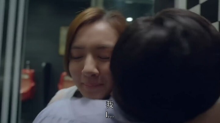 Drunk girl appeared in the men's room and forced to kiss me