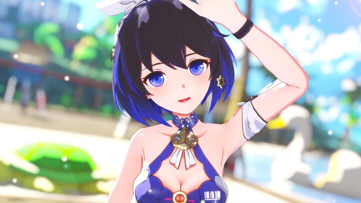 [Honkai Impact3MMD]☀กัปตัน ช่วยทาครีมกันแดดที่หลังฉันหน่อยได้ไหม~