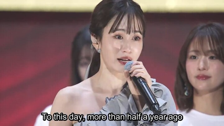 Maeda Atsuko's speech at the AKB48 20th Anniversary Concert