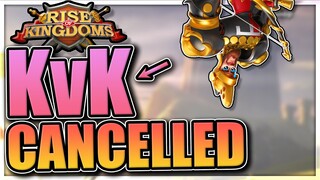 Our KvK got cancelled [Rise of Kingdoms]