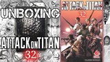 UNBOXING KOMIK ATTACK on TITAN Volume 32 asmr