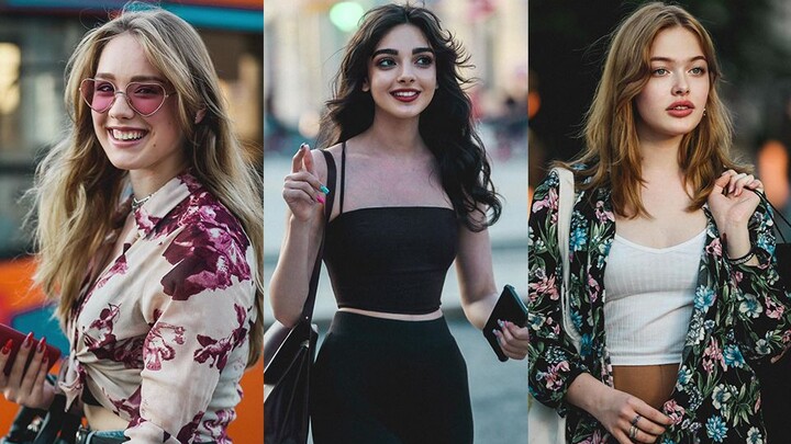 [Street Style in Russia P16] Elegant Beauty with Crimson Lips | Semkavkvadrate