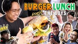 Burger Lunch with The Boys
