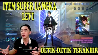 DETIK-DETIK TERAKHIR GACHA SKIN LEVI MOBILE LEGEND SUPER LANGKA