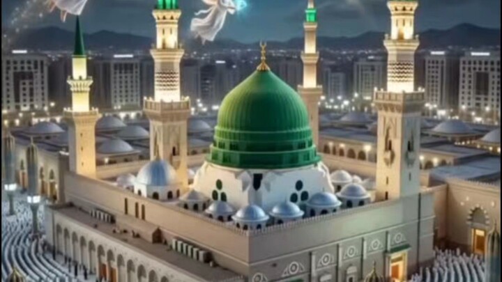 Madina Sharif Angle View Status 💚 | Masjid Nabawi Beautiful Scene | #Shorts