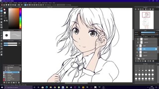 Megumi Katou Speedpaint (Saekano: How to Raise a Boring Girlfriend) (Saenai Hiroin no Sodatekata)