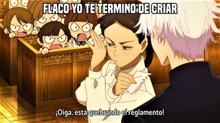 Descubres que una profesora quiere seducirte Gojo en Jujutsu Kaisen