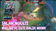 lesley panik sampai salah sasaran - gameplay eudora mobile Legends