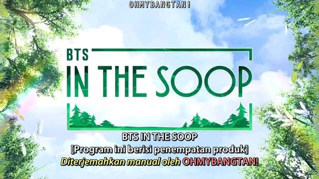 BTS, IN THE SOOP S1 EPS 5 SUBTITLES INDONESIA