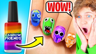 CRAZIEST RAINBOW FRIENDS ART VIDEOS EVER! (MAGIC OPTICAL ILLUSION REACTION!)