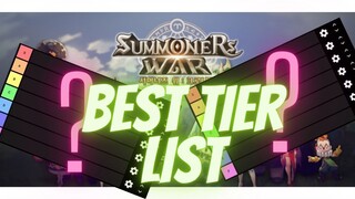 Summoners War Chronicles BEST TIER LIST !!!