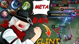 How To Counter MM & Tank Gold Lane | Clint Best Build 2023 | MLBB