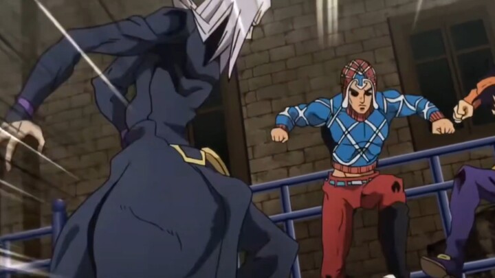Who said Araki can't draw group battles?