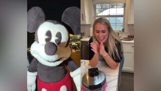 TikTok Mickey Mouse REACTS (TRY NOT TO LAUGH CHALLENGE)@HassanKhadair