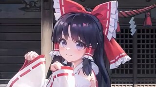 【Touhou MMD】Fantasy Village Meow Meow Dance|AI
