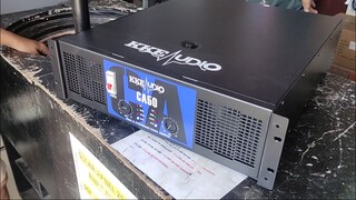 KKE CA50 power amplifier bound to Mindanao by SDSS vlog